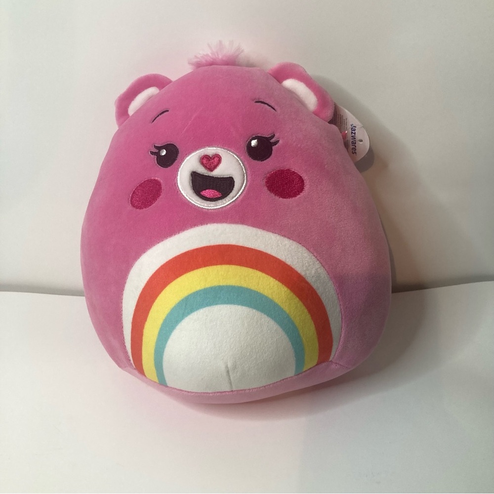 Squishmallows 8" Care Bears Cheer Bear